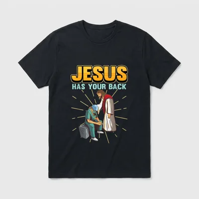 Back Front Liners Pray Nurse Doctor T-Shirt – Classic T-Shirt in Black
