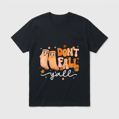 Fall Y'all Prevention Physical Therapy Nurse T-Shirt – Classic T-Shirt in Black