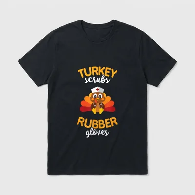 Nursing Blessed Thankful T-Shirt – Classic T-Shirt in Black