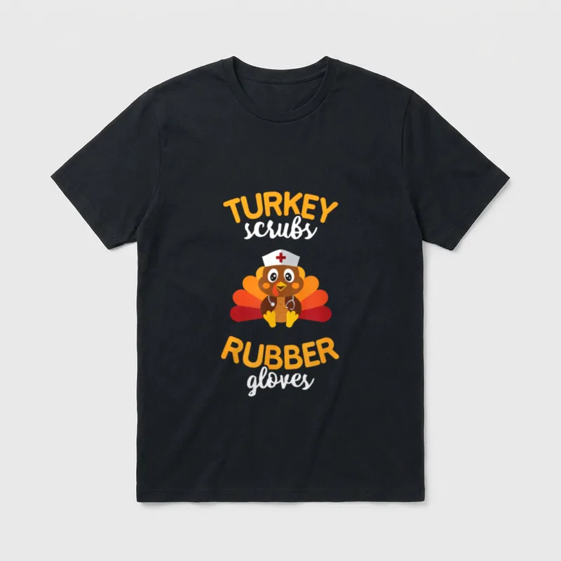 Nursing Blessed Thankful T-Shirt – Classic T-Shirt in Black
