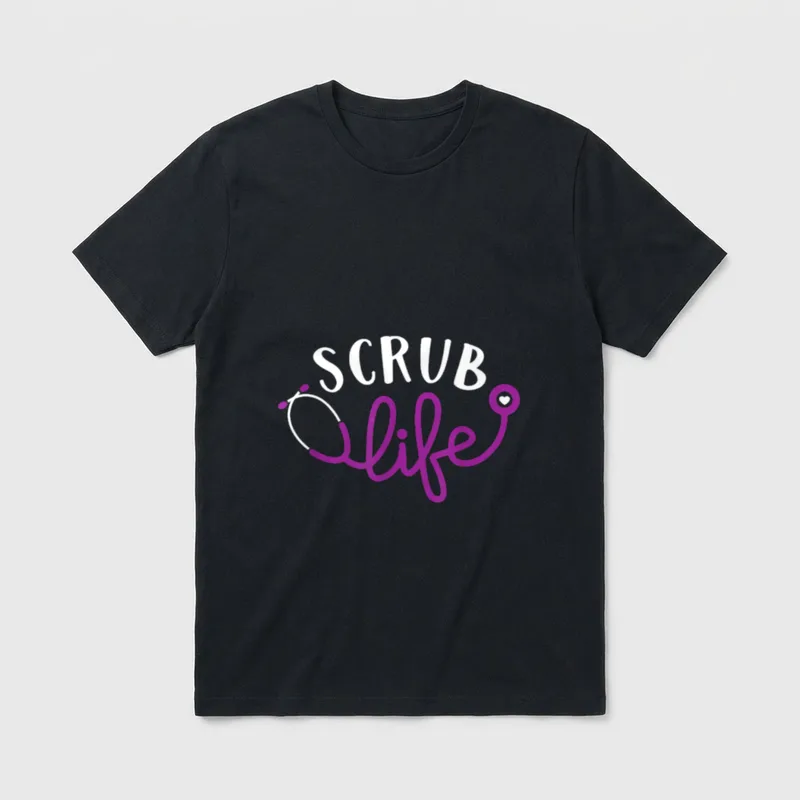 Nurse Funny Medical Nurses T-Shirt – Classic T-Shirt in Black