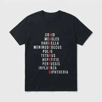 Nurse Vaccinated COVID Vaccines Vaccines Saves T-Shirt – Classic T-Shirt in Black