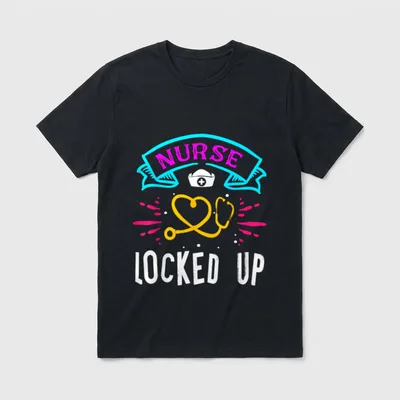 Nurse Imprisoned Funny Correctional Sister T-Shirt – Classic T-Shirt in Black