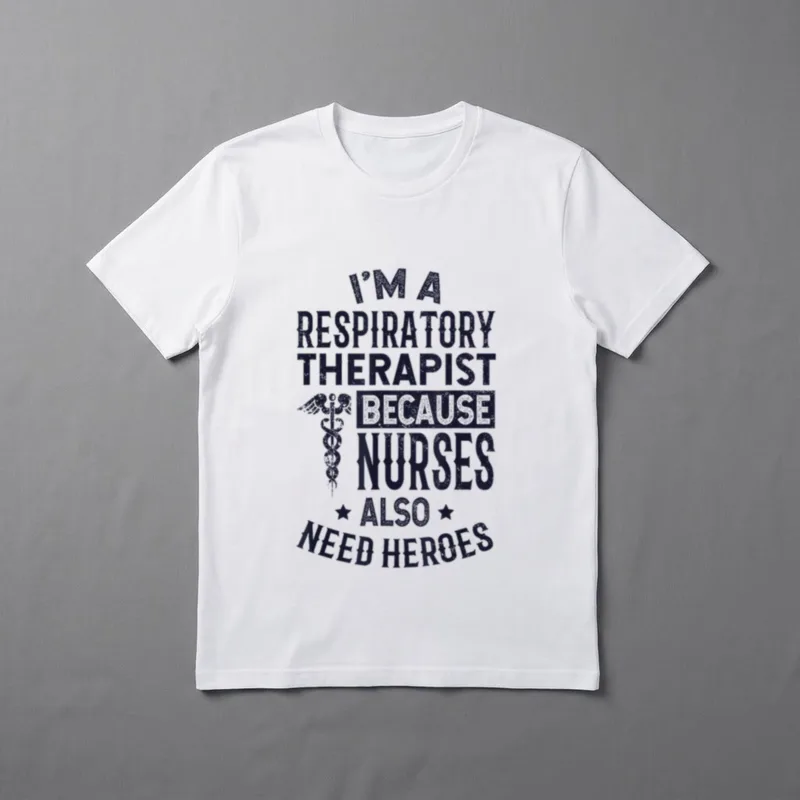 Nurses Need Heroes RRT RT T-Shirt – Classic T-Shirt in Black
