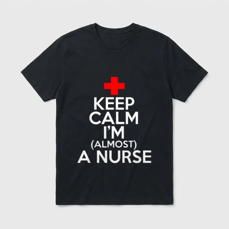 Keep Calm I'm Almost a Products T-Shirt – Classic T-Shirt in Black
