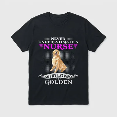 Never Underestimate a Nurse Who Loves T-Shirt – Classic T-Shirt in Black