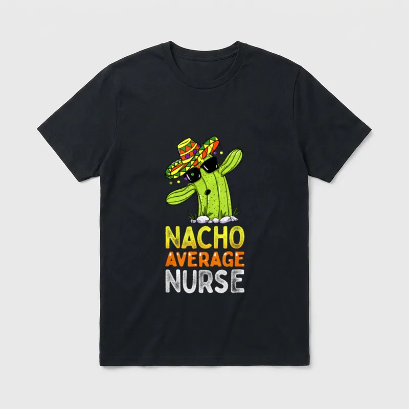 Fun Nursing Appreciation Humor Funny Female T-Shirt – Classic T-Shirt in Black