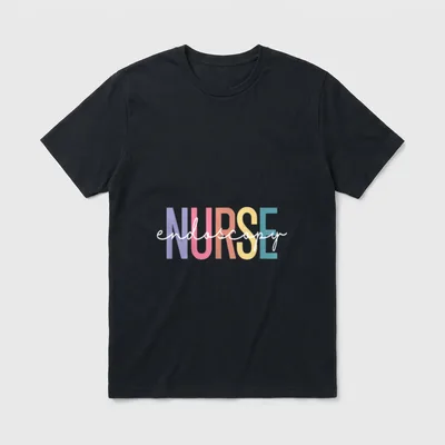 Endoscopy Nurse ENDO GI Colon Nursing T-Shirt – Classic T-Shirt in Black