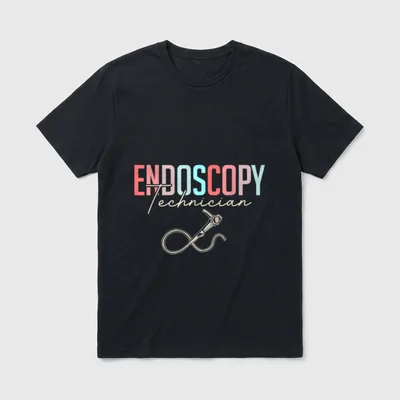 Gastroenterology Nurse Endoscopy Colonoscopy Perfect T-Shirt – Classic T-Shirt in Black