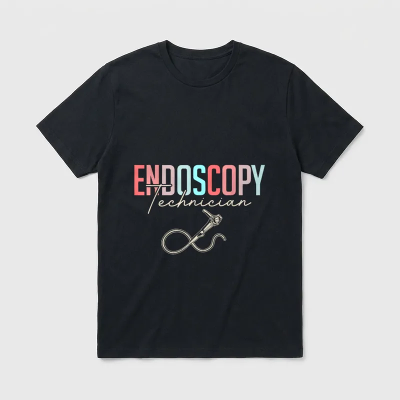 Gastroenterology Nurse Endoscopy Colonoscopy Perfect T-Shirt – Classic T-Shirt in Black