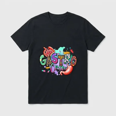 Leopard Gastro Crew Gastroenterology Endoscopy T-Shirt – Classic T-Shirt in Black