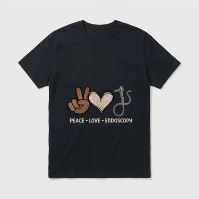 Colonoscopy Gastroenterologist Nurse T-Shirt – Classic T-Shirt in Black