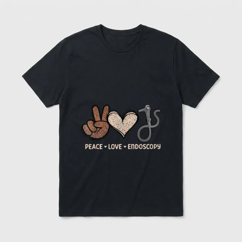 Colonoscopy Gastroenterologist Nurse T-Shirt – Classic T-Shirt in Black