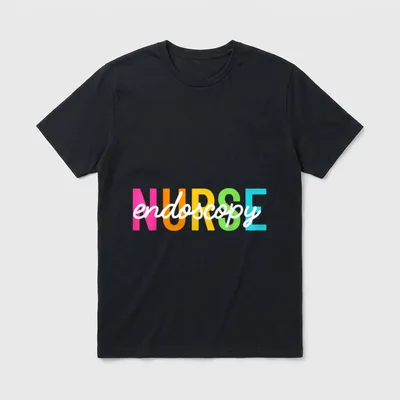 Endoscopy Nurse ENDO Cute GI Nursing T-Shirt – Classic T-Shirt in Black
