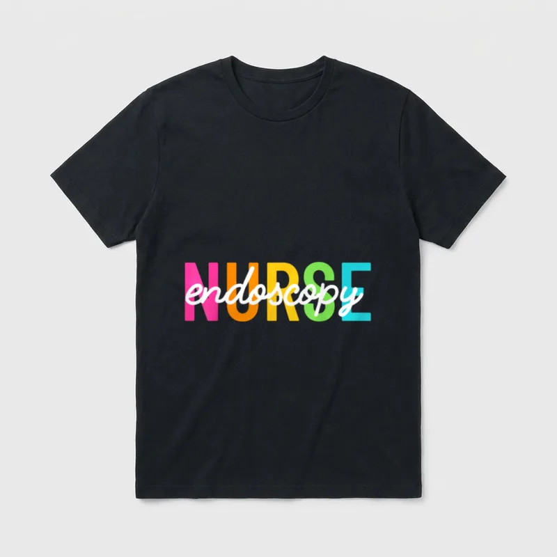Endoscopy Nurse ENDO Cute GI Nursing T-Shirt – Classic T-Shirt in Black