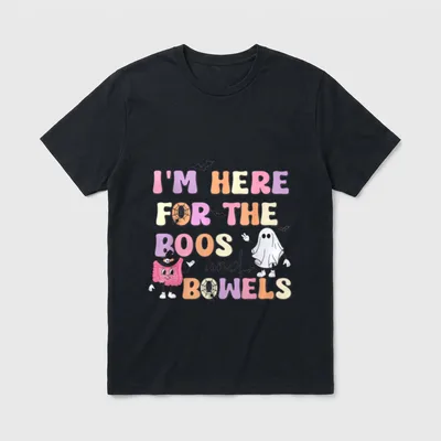 Halloween Gi Nurse Boos and Bowels T-Shirt – Classic T-Shirt in Black