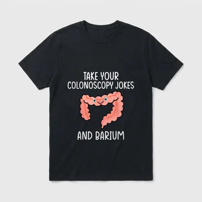 Gastroenterology Nurse Endoscopy Colonoscopy Medical T-Shirt – Classic T-Shirt in Black