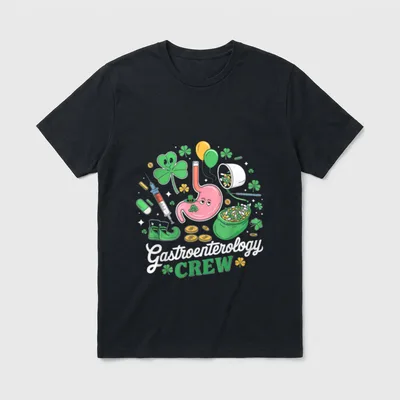 Crew St Day Gastro Squad GI T-Shirt – Classic T-Shirt in Black