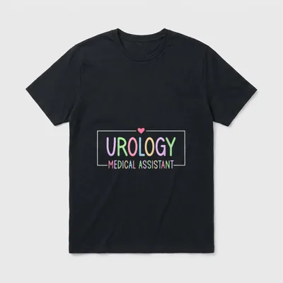 Urology Nurse Medical Assistant T-Shirt – Classic T-Shirt in Black