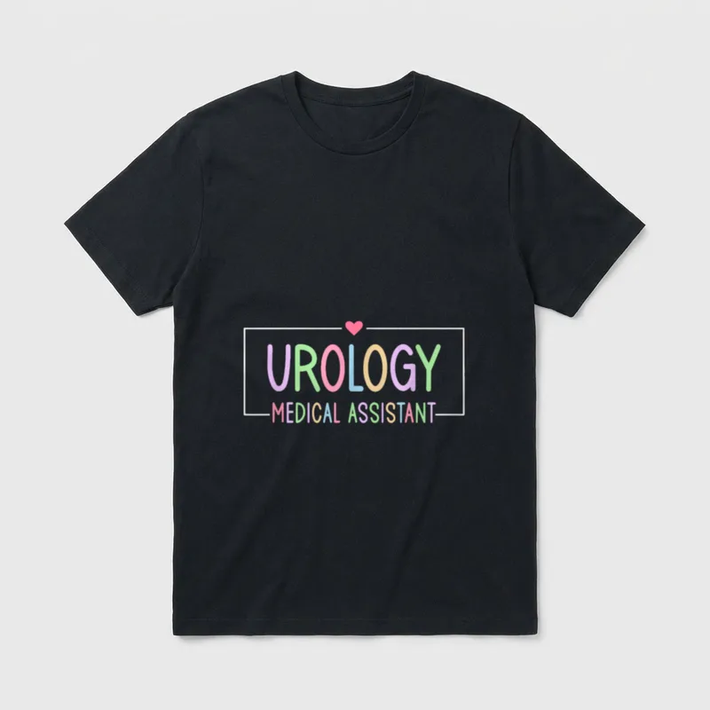 Urology Nurse Medical Assistant T-Shirt – Classic T-Shirt in Black