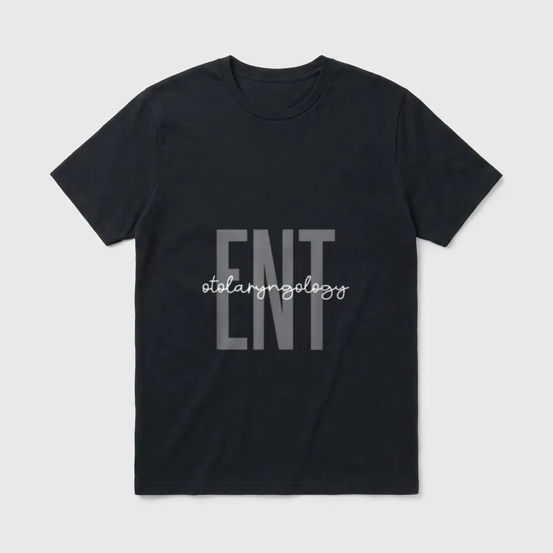 Otolaryngology ENT Doctor Nurse Ear Nose T-Shirt – Classic T-Shirt in Black