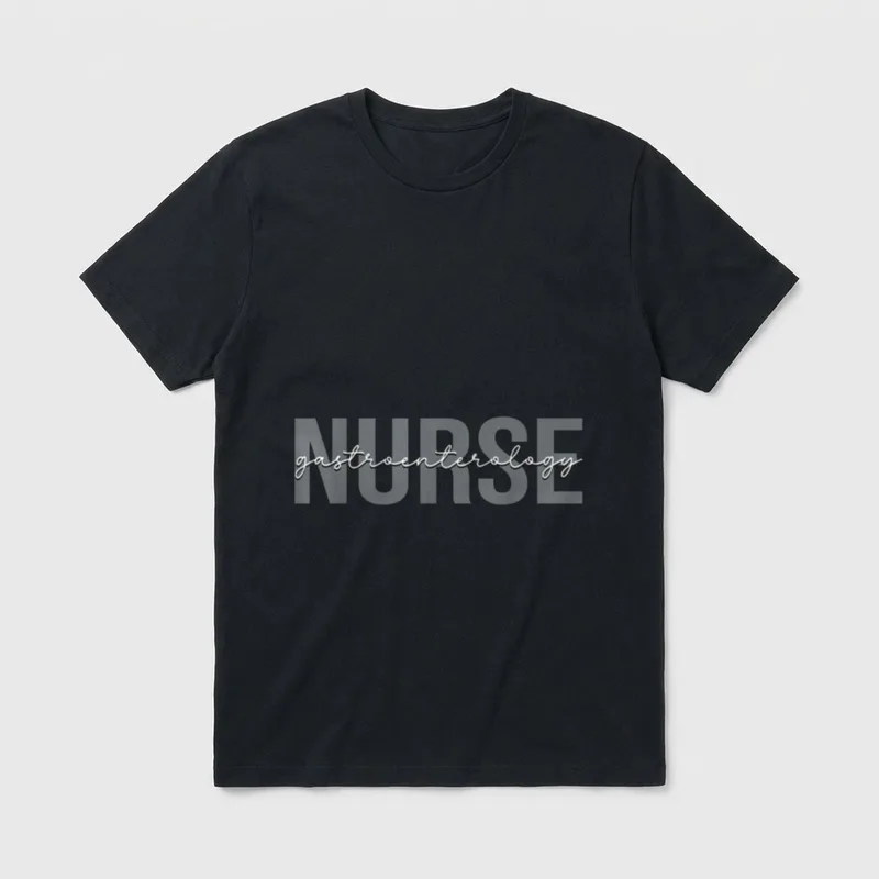 Gastroenterology Nurse Gastroenterologist GI T-Shirt – Classic T-Shirt in Black