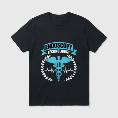 Gastroenterology Endoscopic Nurse T-Shirt – Classic T-Shirt in Black
