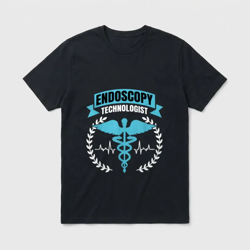 Gastroenterology Endoscopic Nurse T-Shirt – Classic T-Shirt in Black