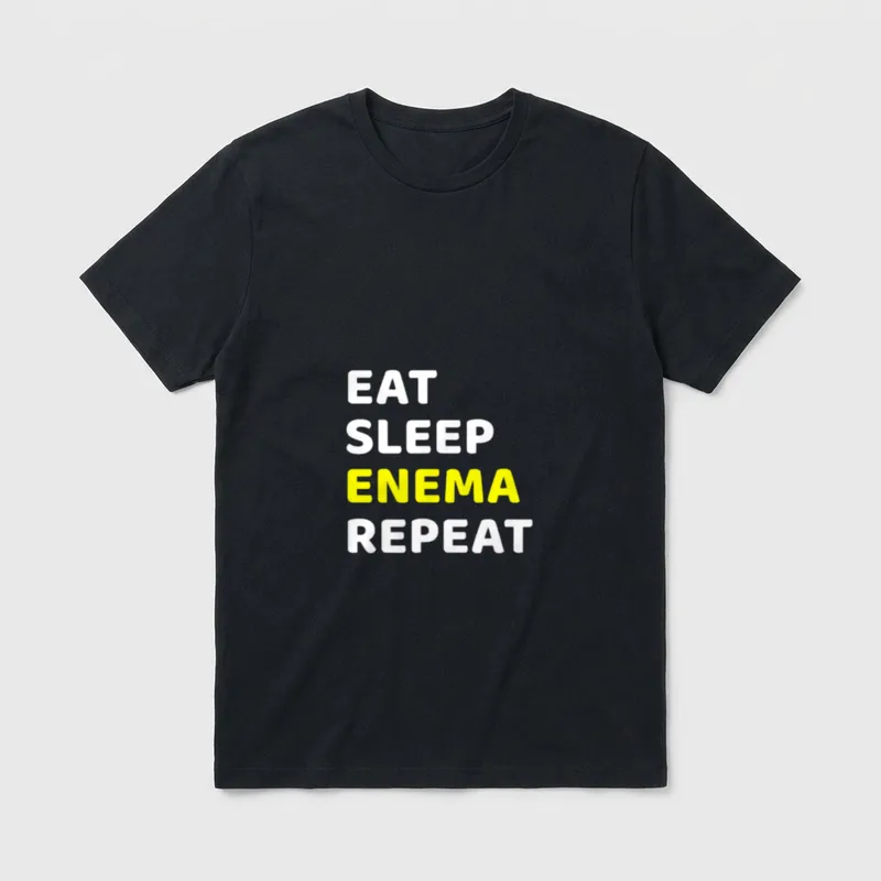 Endoscopy Enema Nurse Colonoscopy Sarcastic Endo T-Shirt – Classic T-Shirt in Black