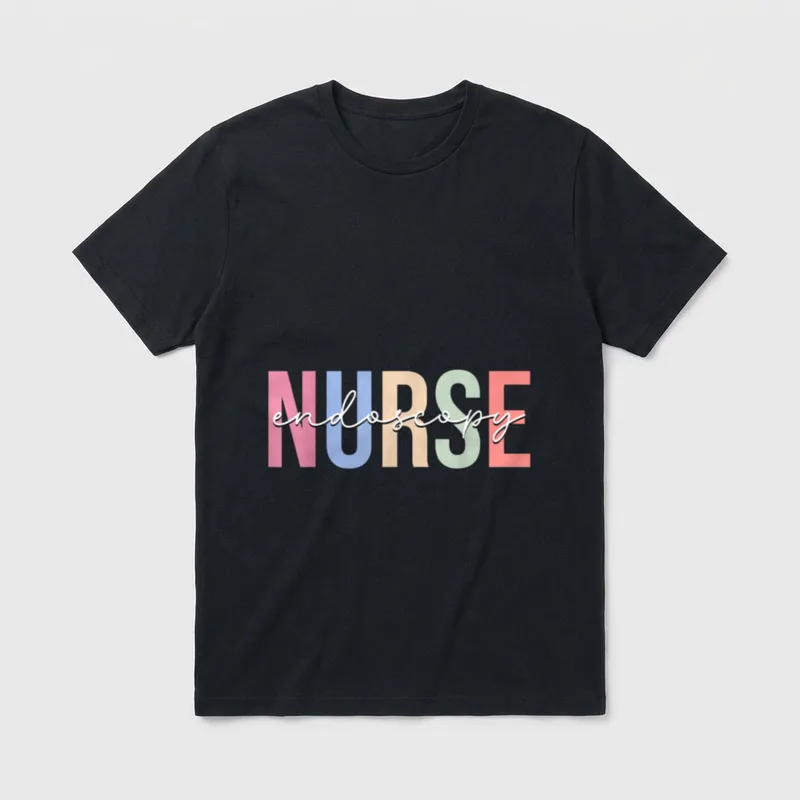 Endoscopy Nurse Tech Gastroenterology Endo T-Shirt – Classic T-Shirt in Black