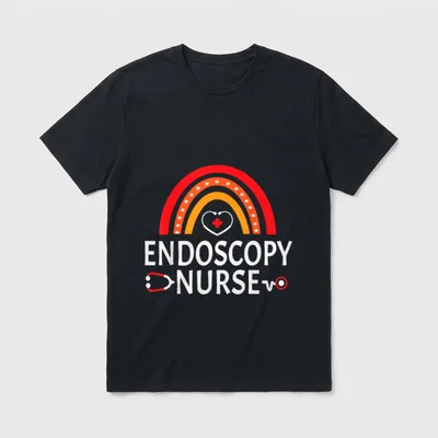 Funny Endoscopy Nurse Sedation T-Shirt – Classic T-Shirt in Black