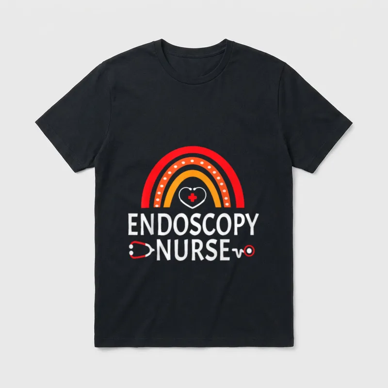 Funny Endoscopy Nurse Sedation T-Shirt – Classic T-Shirt in Black