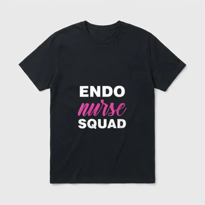 Endoscopy Nurse Registered GI Nurses RN T-Shirt – Classic T-Shirt in Black