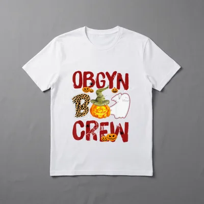 OBGYN Boo Crew Halloween OB-GYN Nurse T-Shirt – Classic T-Shirt in Black