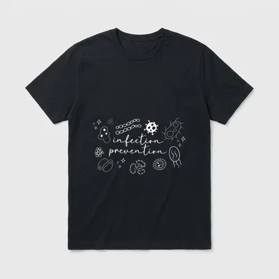 Halloween Infection Preventionist Control IP Nurse T-Shirt – Classic T-Shirt in Black