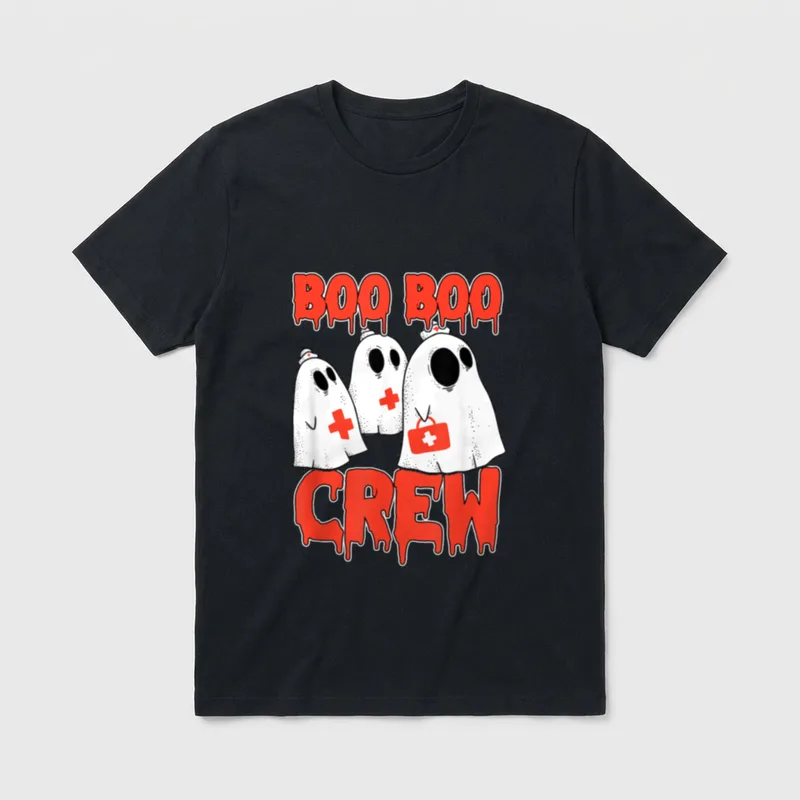 Crew Ghost Paramedic EMT EMS Nurse T-Shirt – Classic T-Shirt in Black
