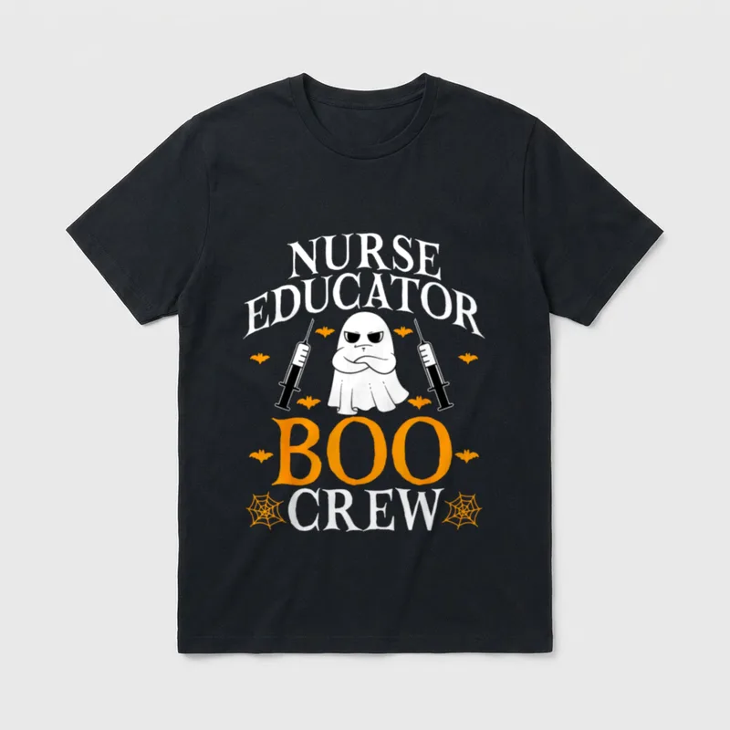 Nurse Educator Boo Crew T-Shirt – Classic T-Shirt in Black