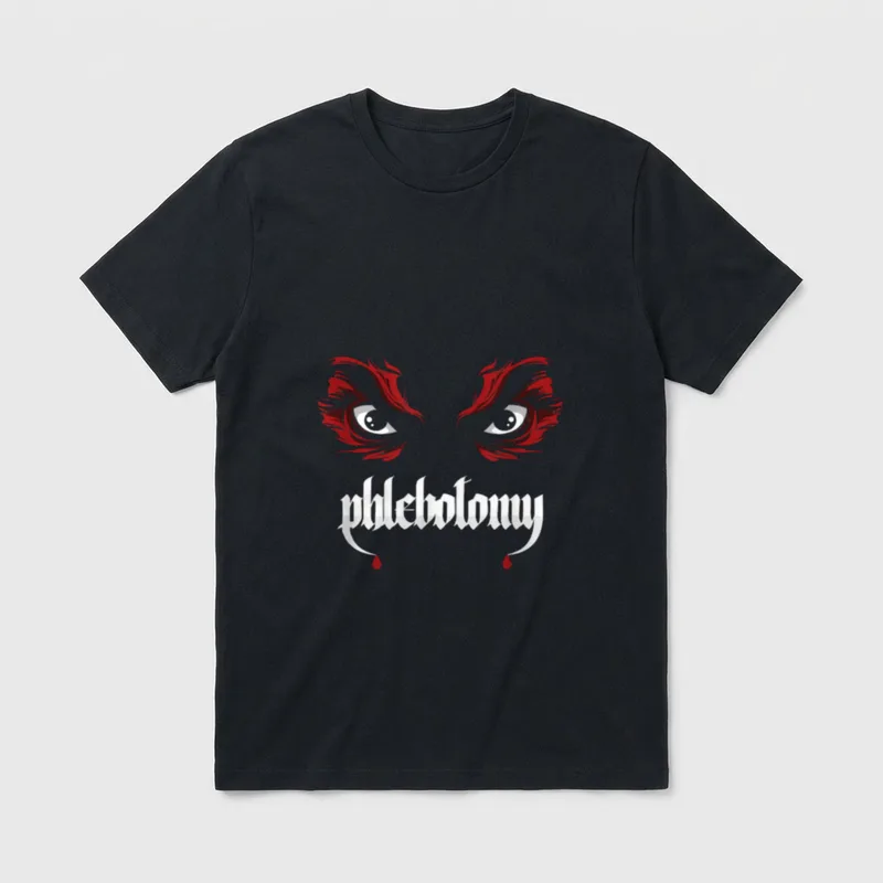 Vampire Halloween Nurse Doctor Blood T-Shirt – Classic T-Shirt in Black