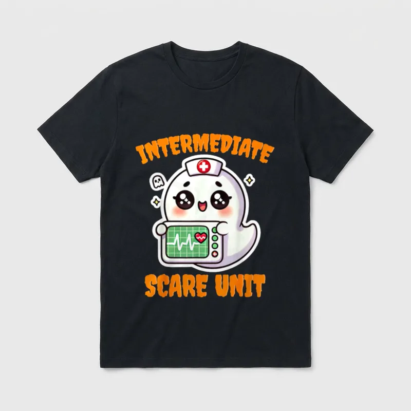 IMCU Intermediate Care Scare Unit Halloween T-Shirt – Classic T-Shirt in Black