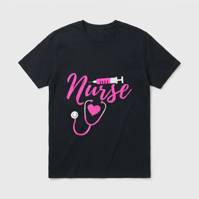 Happy Nurse Week 2025 Wound Care T-Shirt – Classic T-Shirt in Black