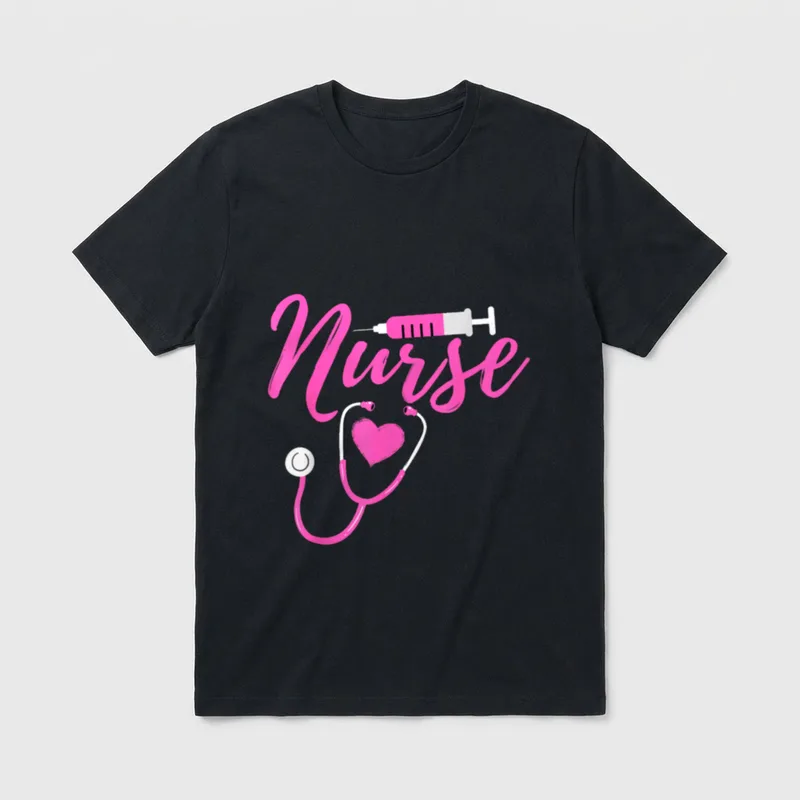 Happy Nurse Week 2025 Wound Care T-Shirt – Classic T-Shirt in Black