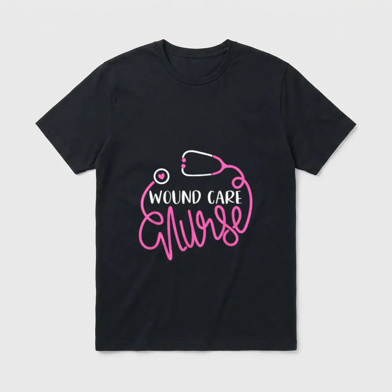 JoinHealthcare Nurse Themed Black T-Shirt – Classic T-Shirt in Black