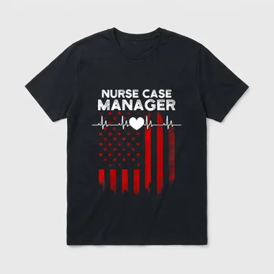 Nurse Case Manager RN Management T-Shirt – Classic T-Shirt in Black