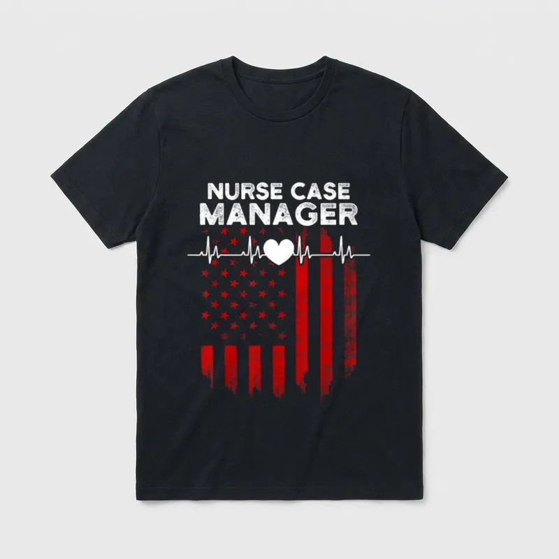 Nurse Case Manager RN Management T-Shirt – Classic T-Shirt in Black