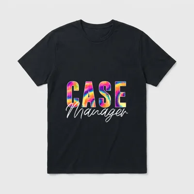 Case Manager Social Worker Trained Nurse T-Shirt – Classic T-Shirt in Black