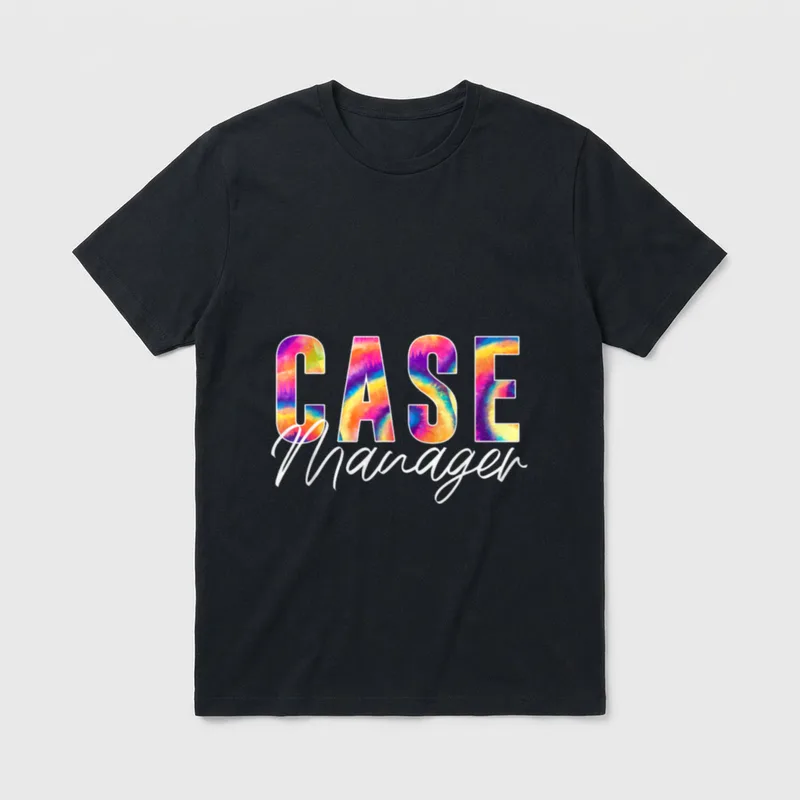 Case Manager Social Worker Trained Nurse T-Shirt – Classic T-Shirt in Black