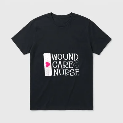 Wound Care Nurse Nursing Excellent T-Shirt – Classic T-Shirt in Black