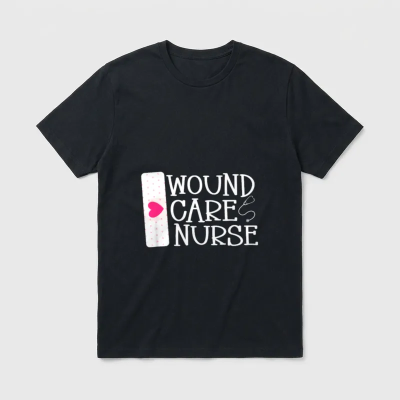 Wound Care Nurse Nursing Excellent T-Shirt – Classic T-Shirt in Black
