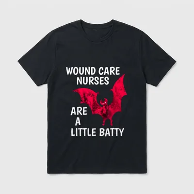 Halloween Wound Care Nurse T-Shirt – Classic T-Shirt in Black