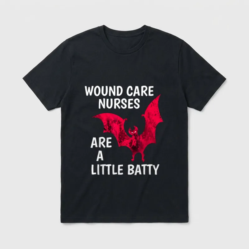 Halloween Wound Care Nurse T-Shirt – Classic T-Shirt in Black